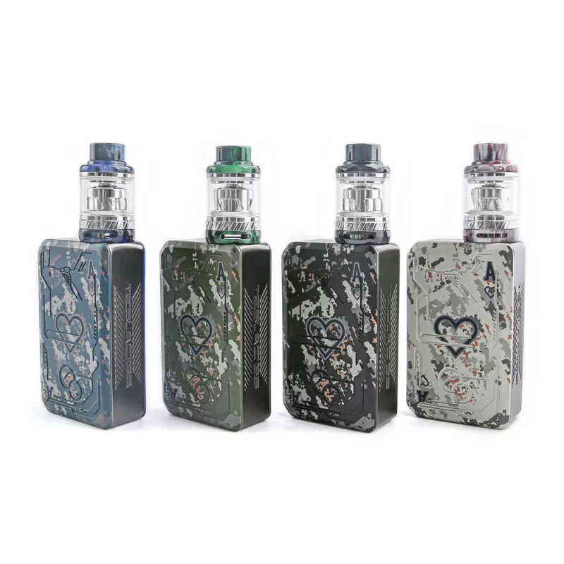 Teslacigs Poker 218 Kit with Resin 2ml Tank - White