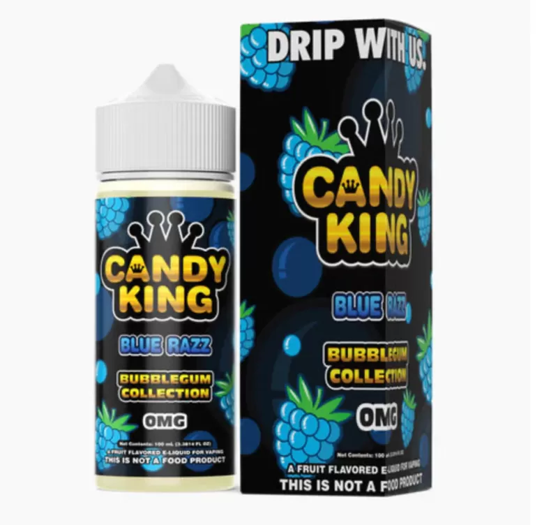 Bubblegum Collection by Candy King – Blue Razz - Vape Product; Vape Product, Vape Product