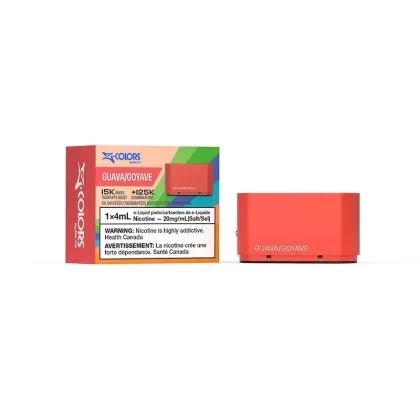 ZColors By ZLand Vape Pod – Guava – 15K Puffs - Ontario, Outside Ontario