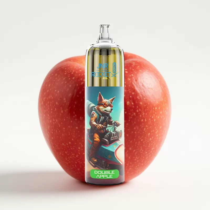 JNR Rocket-X 12400 Puffs Doble Manzana, 850mAh, 25ml, Tipo-C - Fumotvapemexico