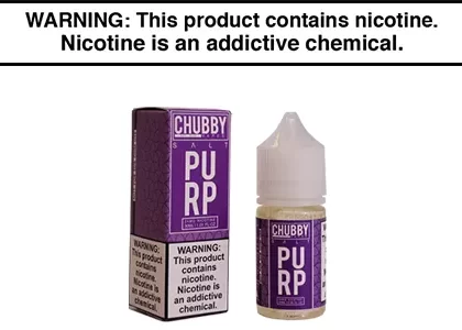 PURP BY CHUBBY BUBBLE SALT 30ML - Vapejuice