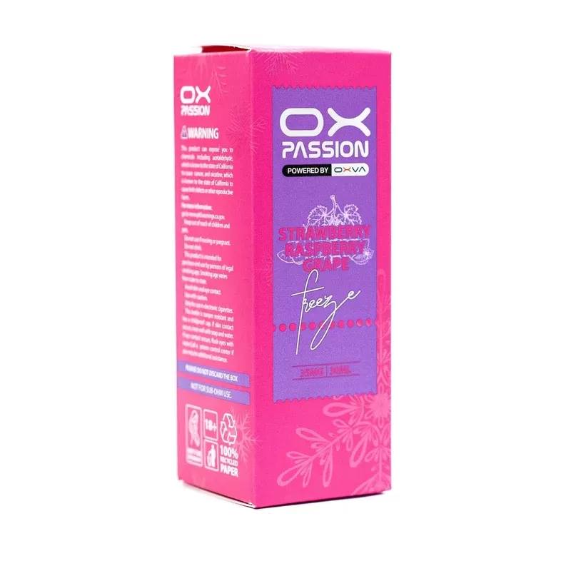 OX Passion Freeze Strawberry Raspberry Grape By Oxva At In Pakistan