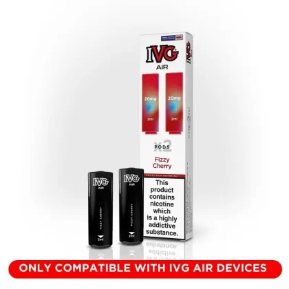 IVG Air Pods Fizzy Cherry - Ecigdepot