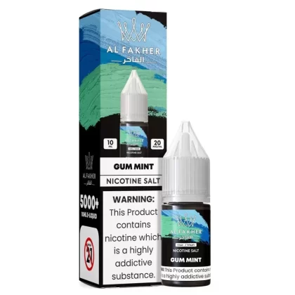 Al Fakher Nic Salt – Al Fakher Gum Mint Nic Salt 10ml
