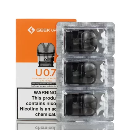 GeekVape U Series Replacement Pod - 3 Pack - 0.7 ohm Mesh