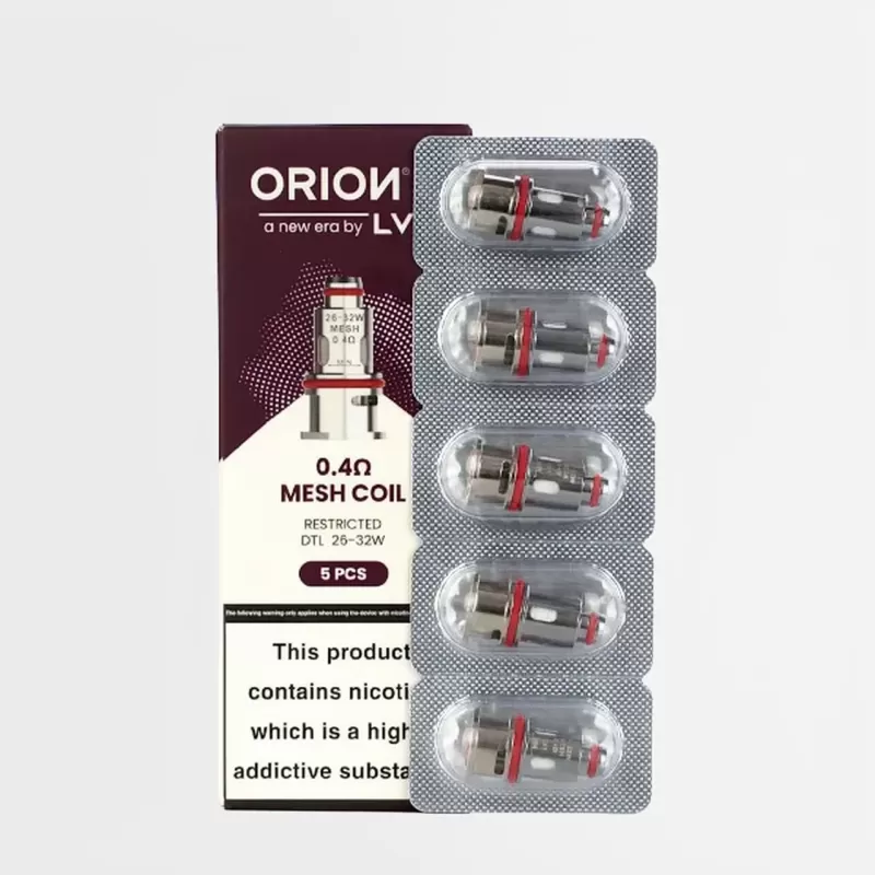 LVE Orion II 0.4ohm Mesh Replacement Coils 5-Pack