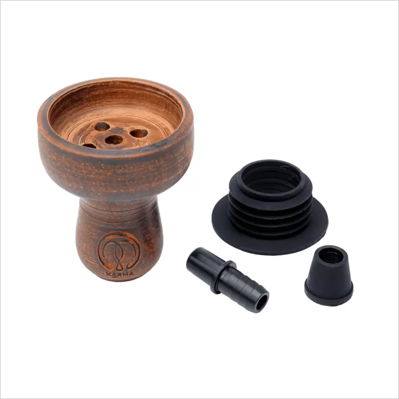 Shisha Karma 3.1 Black - Karma / Uszczelka / Talerzyk / Drewno - Image 3
