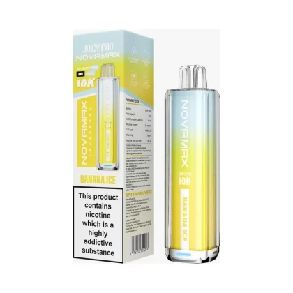 BANANA ICE – JUICY POD NOVAMAX 10K PRE-FILLED VAPE KIT