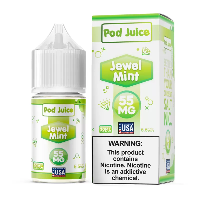 Pod Juice SALT - Jewel Mint - 30ML E-Liquid - 20MG