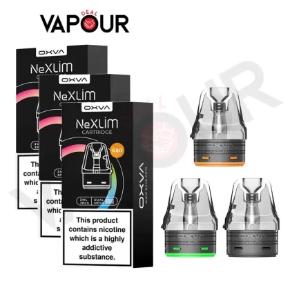 Oxva NeXlim Replacement Pods - 0.6ohm - XL
