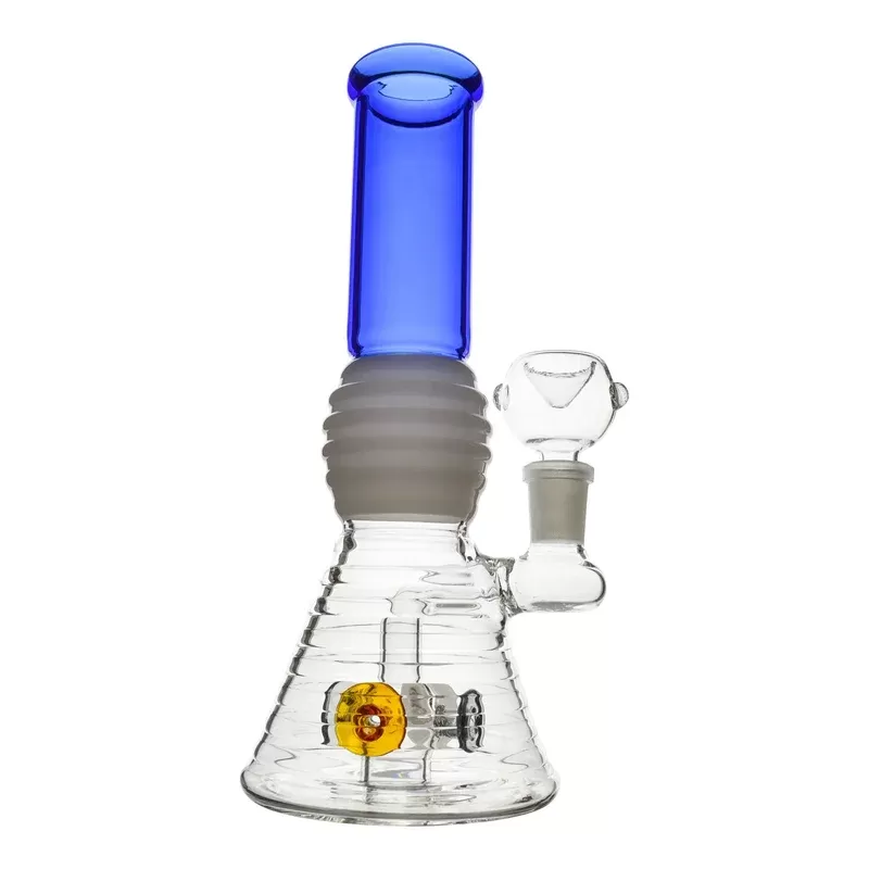 Multi Colored Perc Bong – 9in - Vape Store