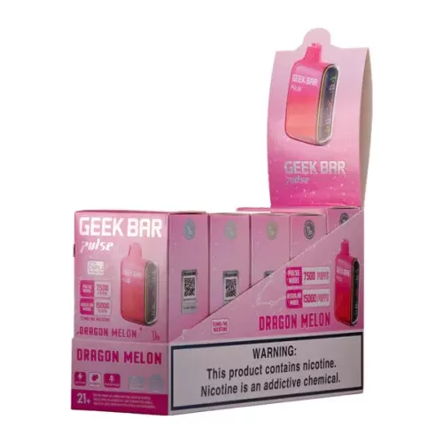BULK Dragon Melon GEEK BAR Pulse – 5 Pack