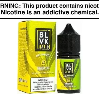 ALOE PINEAPPLE BY BLVK UNIVCORN SALT 30ML - Vape Product, Vape Product