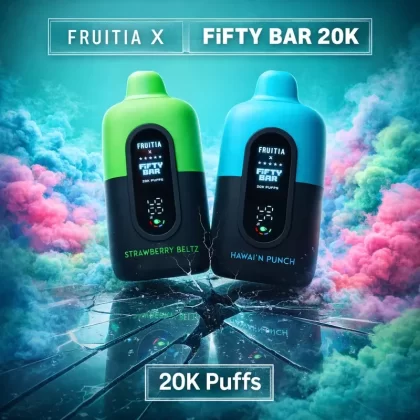 Fruitia X Fifty Bar 20K - Apple Cronut, Baja Burst