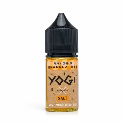 Yogi Salt – Peach Cobbler Granola Bar 30mL Vape Juice - Vape Product, Vape Product