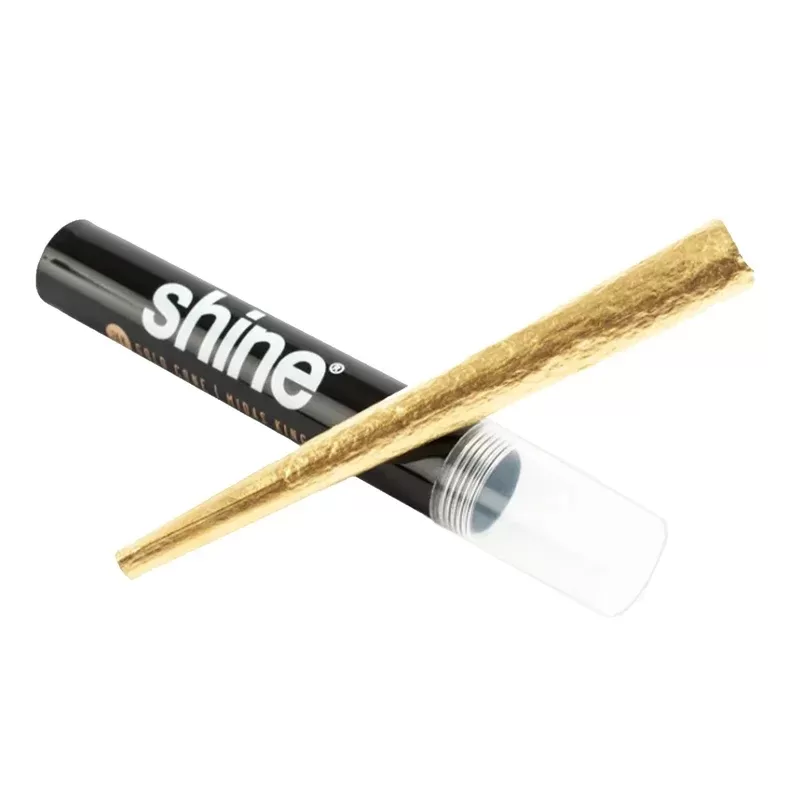 Shine Gold King Size Cone (1 Pack) - Ejuicewarehouse