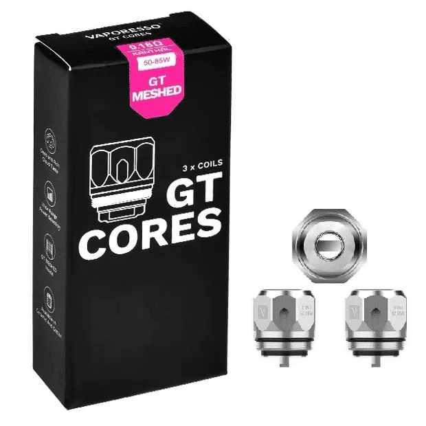 Vaporesso GT Meshed – 0.18 ohm Kanthal Coils – Vaporesso NRG Tank Coils – 3pcs - Vaporesso / 0.5 Ohm / 3 Coils