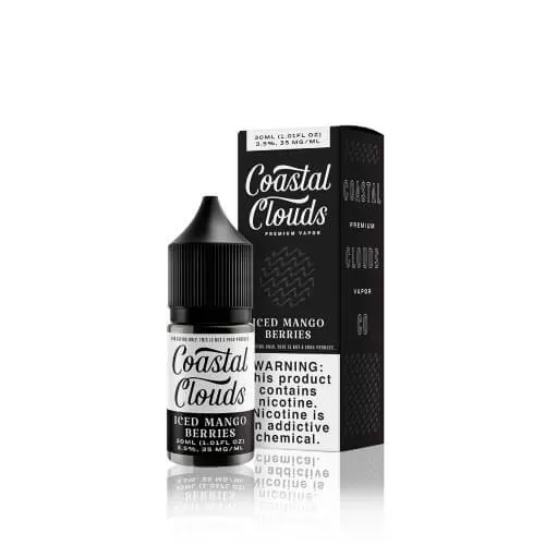 Coastal Clouds E-Liquid Iced Mango Berries Nic Salts 30mL - Vape Product; Vape Product, Vape Product