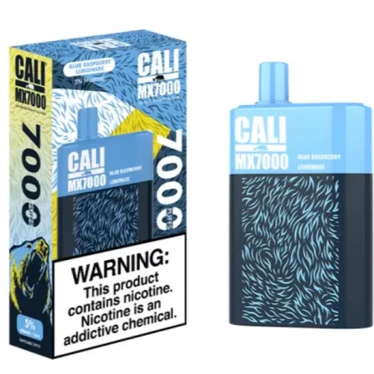 Cali MX7000 [7000 puffs] – Blue Raspberry Lemonade (CLEARANCE)