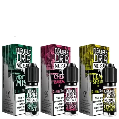 20x Double Drip Nic Salt – Bulk Buy Deals – 10ml – TPD - Vapestorm Co