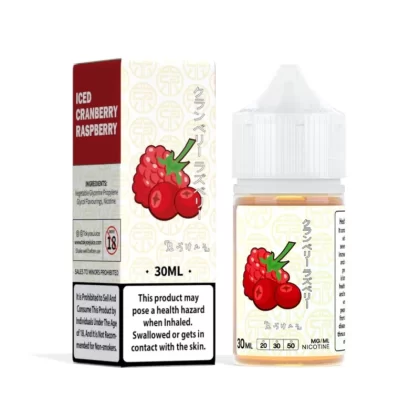 Tokyo Iced Cranberry Raspberry – 30ml - Vape Product, Vape Product