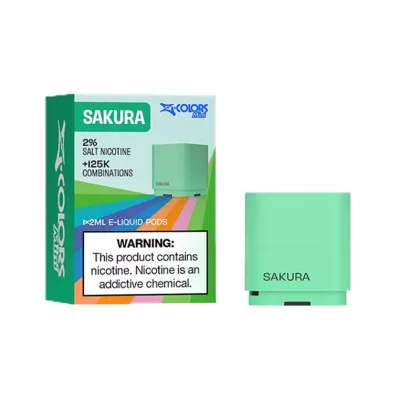 Zlabs Zcolors Mini Sakura Pod - Nicotine Strength#Sakura (96D746)