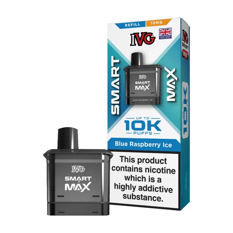 Blue Raspberry Ice IVG Smart Max Refill Pack - Vape Product, Vape Product - Image 2