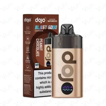 Vaporesso Dojo Blast 6000 Device 20mg – Peanut Chocolate
