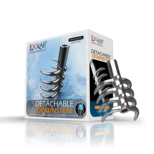 Lookah Dragon Egg Perc Clear Black - Eliquidsupply