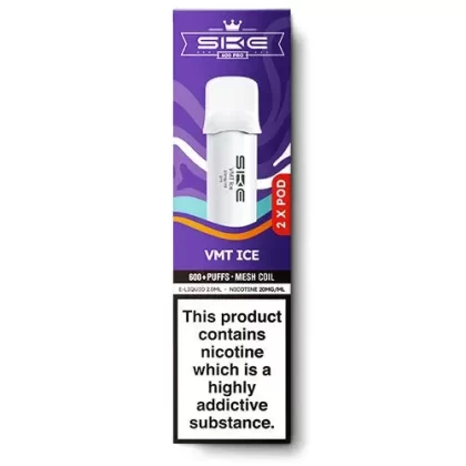 VMT Ice SKE 600 Pro Pods - 10 mg/mL, 20 mg/mL