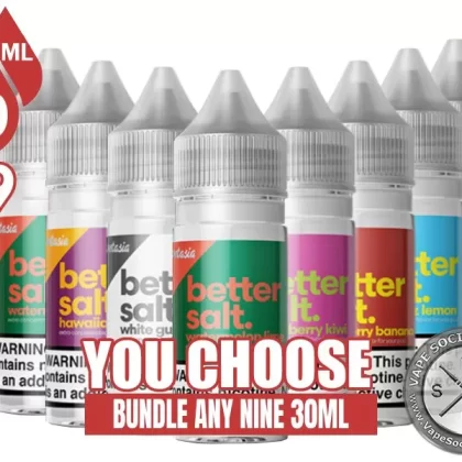 Better Salt Bundle 9x30ml (270ml)