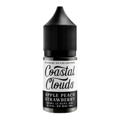 Apple Peach Strawberry Coastal Clouds Salt Nic - Consumer; Vape Product, Vape Product; Single