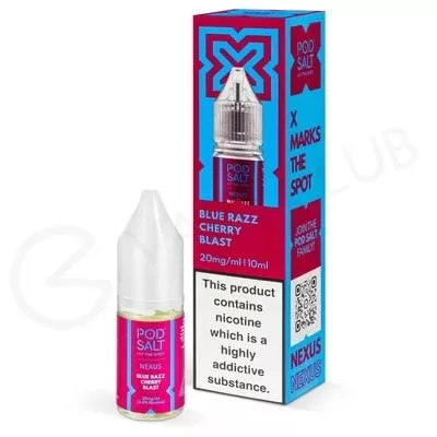 Blue Razz Cherry Blast Nic Salt E-Liquid by Pod Salt Nexus - Ecigpremium