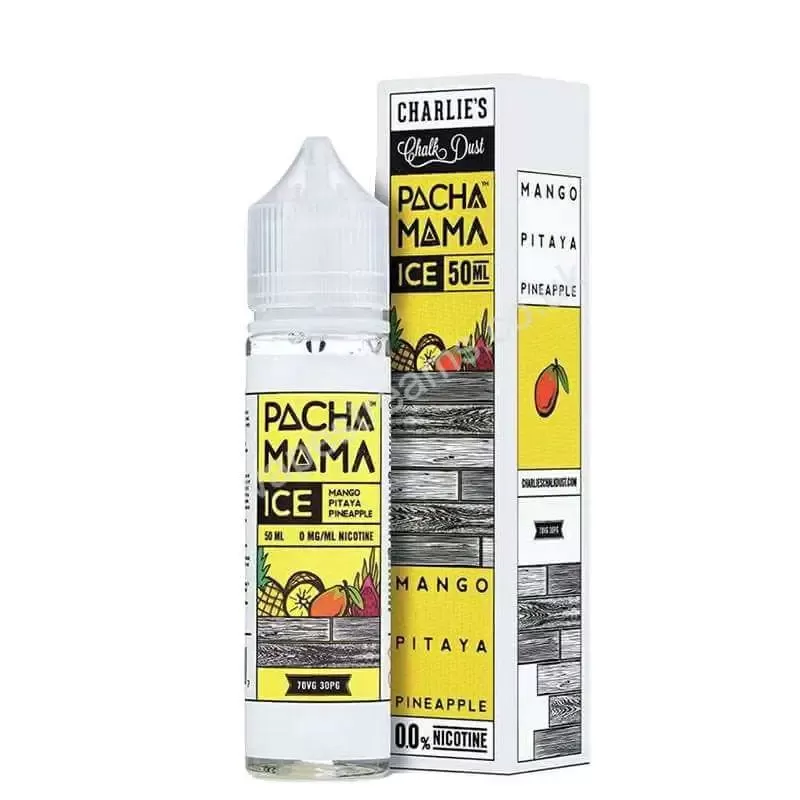 Mango Pitaya Pineapple Ice E-Liquid Shortfill by Pacha Mama - Vapestreams Co