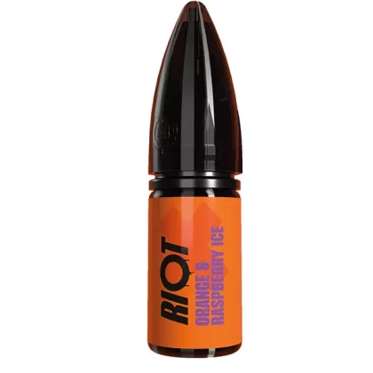 Orange & Raspberry Ice Riot X Nic Salt E-Liquid - 5mg
