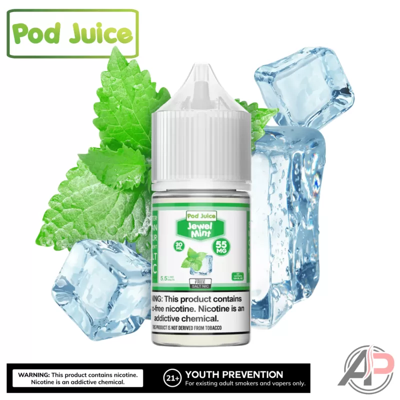 Pod Juice Jewel Mint Salt Nicotine 30mL - Image 2