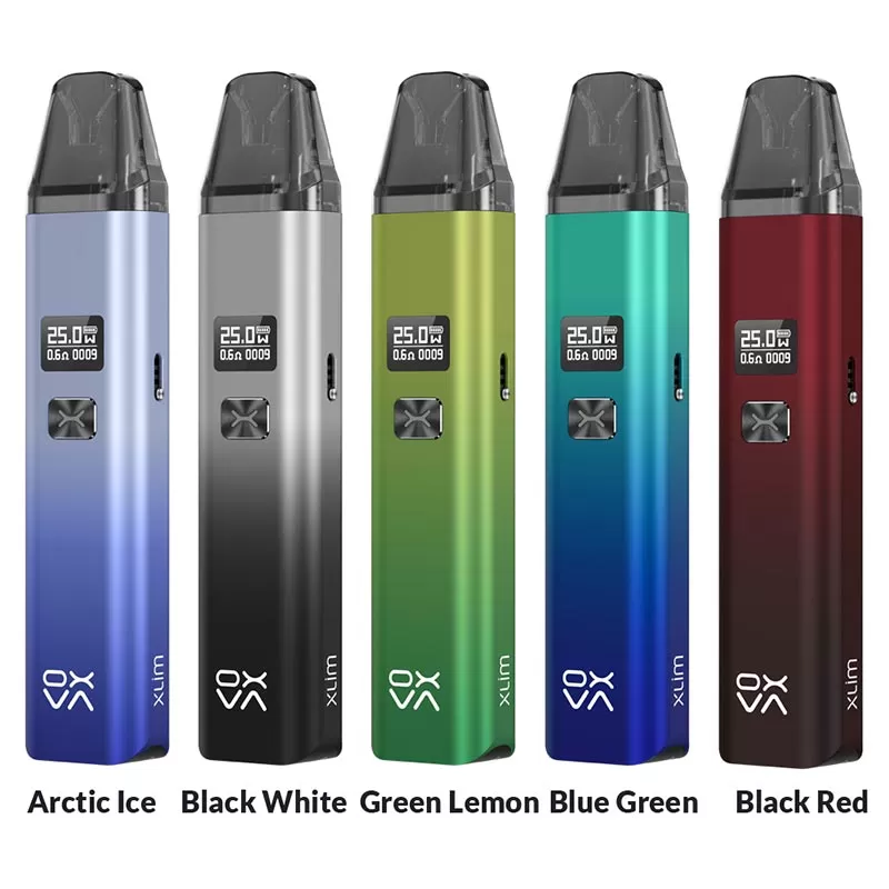 OXVA Xlim V2 Pod System Kit 900mAh - Arctic Ice - Image 3