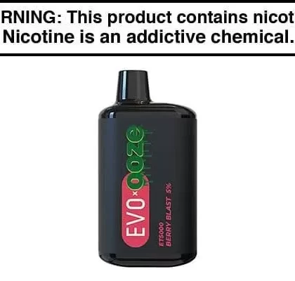EVO BAR X OOZE BAR ET5000 13ML 5000 PUFF DISPOSABLE - Vapejuice