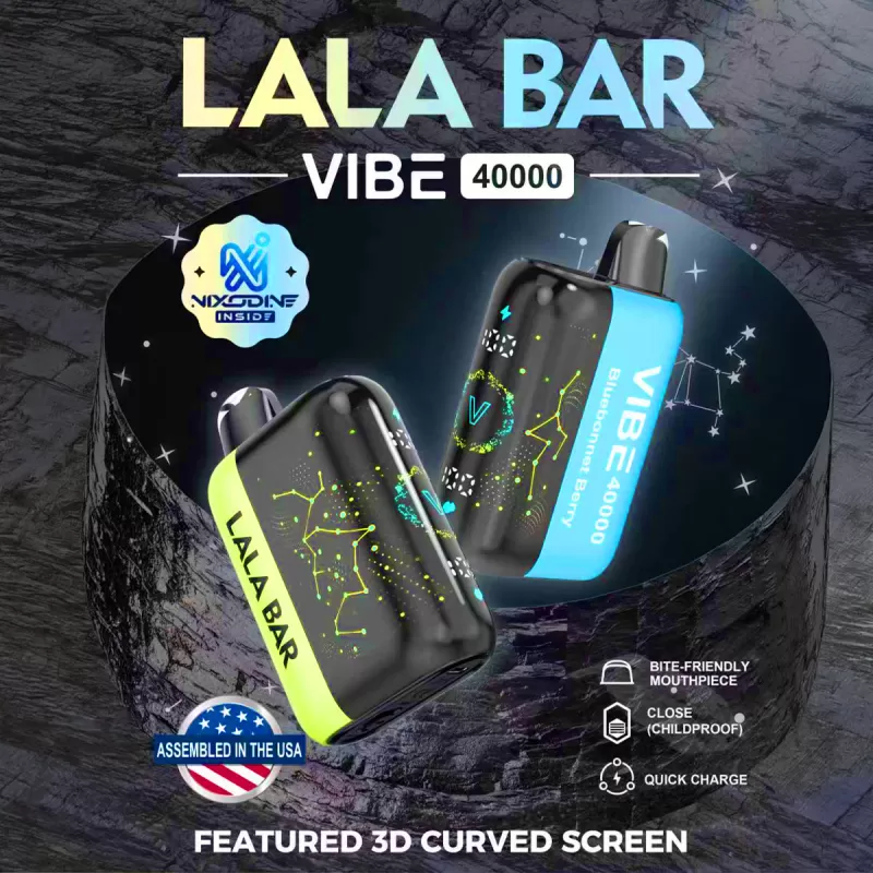 Nixodine Edition | LALA BAR VIBE 40K Disposable Device