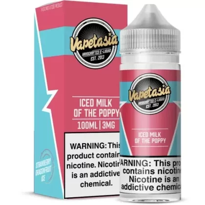 Vapetasia Iced Milk of the Poppy 100mL E-Juice - Eliquidsupply
