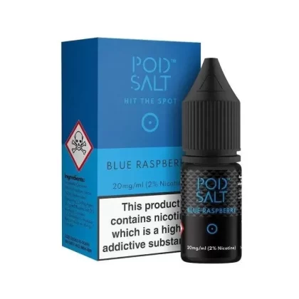 POD SALT BLUE RASPBERRY – Nicotine Salt 2025