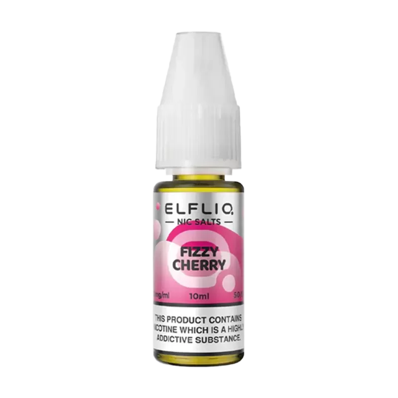 Fizzy Cherry Elfliq Nic Salt by Elfbar - 10ml - 20mg - Vape Product (E0A21B)