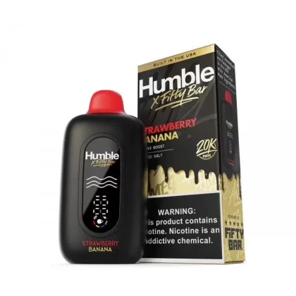 Strawberry Banana Humble X Fifty Bar 20K Disposable