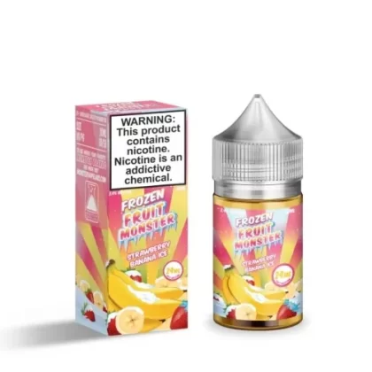 Frozen Fruit Monster Salt E-Liquid – Strawberry Banana Ice