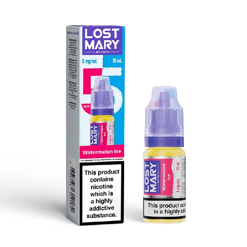 Lost Mary Nic Salt E-Liquid Watermelon Ice 10ml