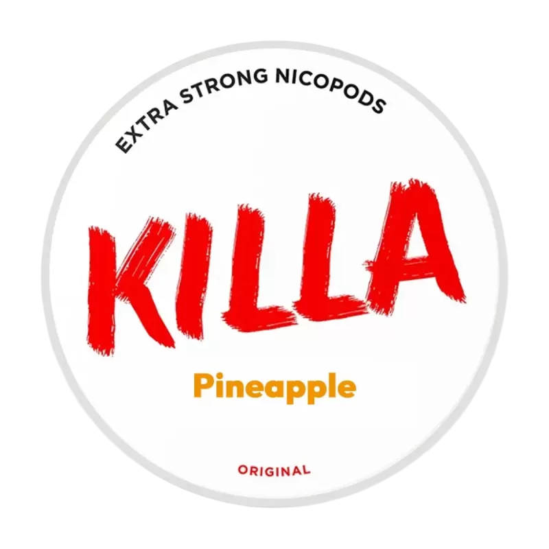 Pineapple Killa Nicotine Pouches - 16mg - Vape Product (523B7E)