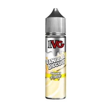 IVG Dessert Range 50ml Shortfill – Vanilla Biscuit