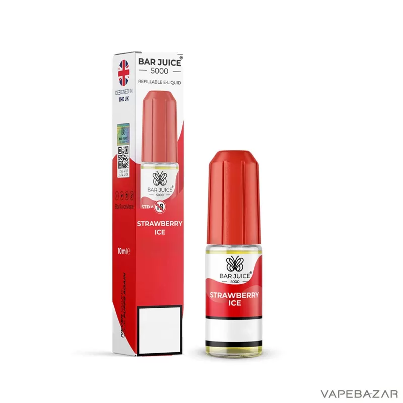 Bar Juice 5000 Nic Salt – Strawberry Ice - 10mg/ml, 20mg/ml; Propylenglykol, Glycerin - Image 3