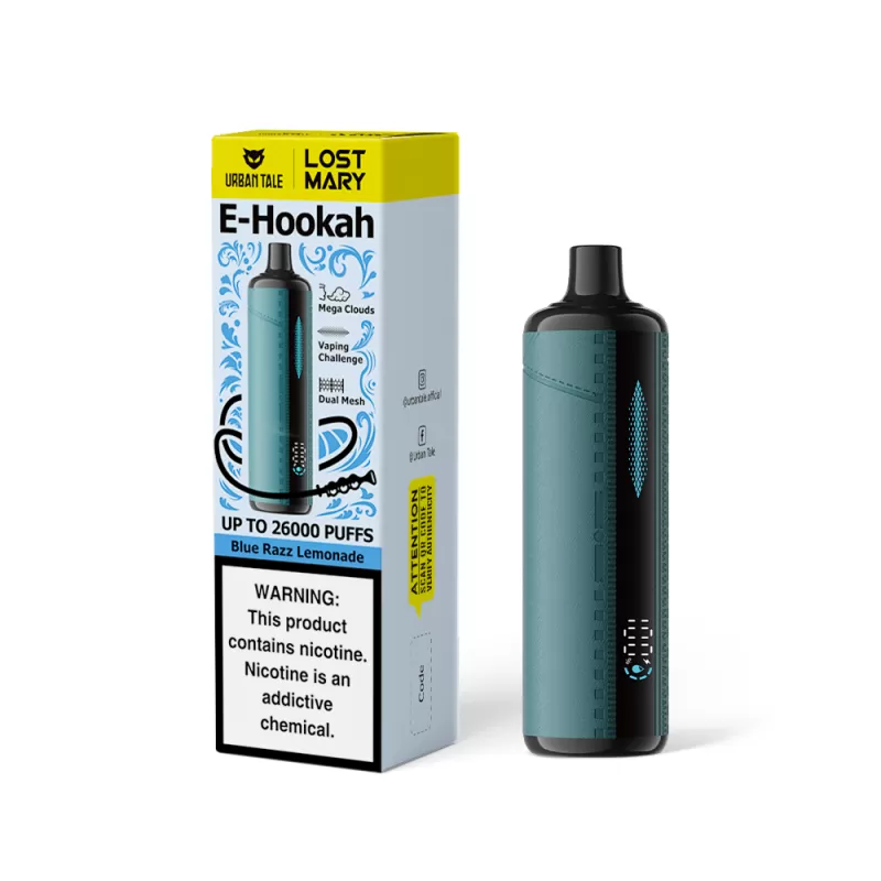Urban Tale x Lost Mary E-Hookah Disposable Device - 26000 Puffs - Double Apple - Image 3