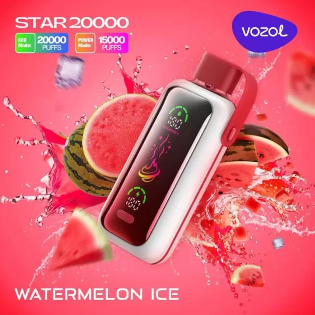 Vozol Star Rechargeable Disposable Vape (20,000 Puffs) - Orange Pineapple Lychee / 50 mg - Image 2